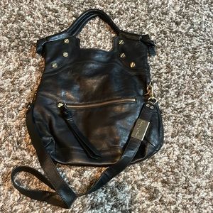 Foley & Corina black bag with studs EXCELLENT condition